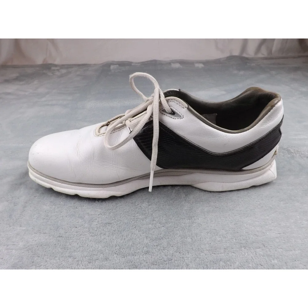 Footjoy Pro SL FTF Golf Shoes Men's‎ Size 10.5 White/Black